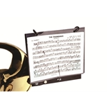 Clamp-on Marching Trombone Lyre