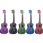 Amahi Classic Quilted Ash Conert Uke