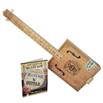 Electric Blues Box Guitar Kit with Guitar, Instruction Book and DVD