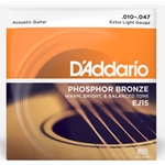 D'Addario Phosphor Bronze Acoustic Guitar Strings