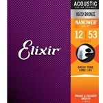 Elixir Acoustic 80/20 Bronze w/ Nanoweb Coating