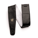 Ernie Ball 2.5" Adjustable Italian Leather Strap w/ Fur Padding