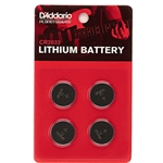 D'Addario Lithium Battery 4 Pack