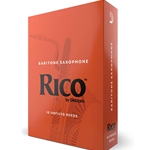 Rico Reeds for Bari Saxophone Box of 25- Choose Strength