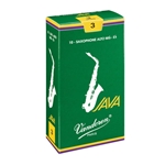 Vandoren JAVA Alto Saxophone Reeds- Choose Strength