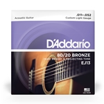 D'Addario 80/20 Bronze String Set