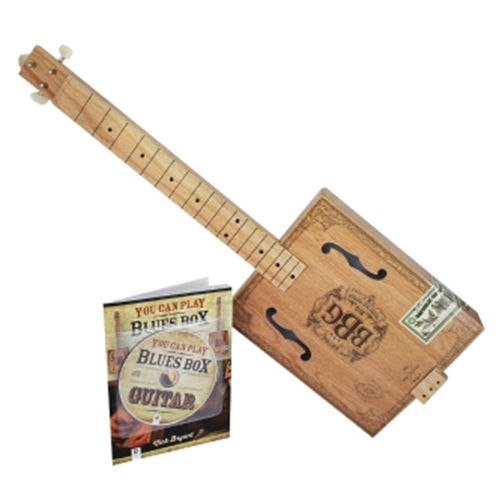 Electric Blues Box Guitar Kit with Guitar, Instruction Book and DVD
