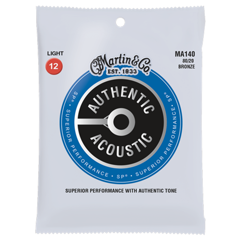 Martin® Authentic Acoustic® Superior Performance SP® Guitar Strings