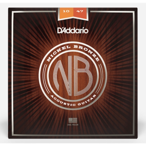 D'Addario Nickel Bronze Acoustic Guitar Strings