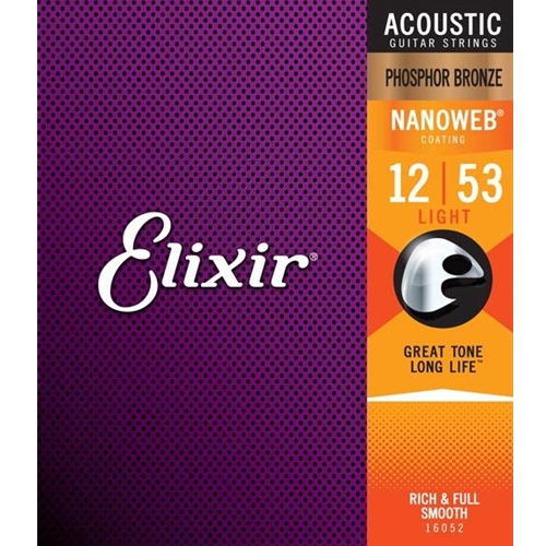 Elixir Acoustic Phosphor Bronze w/ Nanoweb Coating