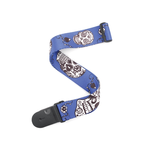 Sugar Scull Guitar Strap