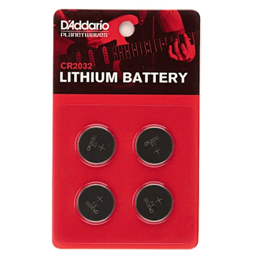 D'Addario Lithium Battery 4 Pack