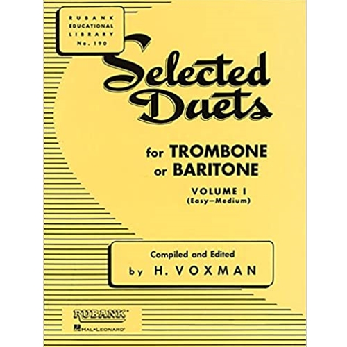 Rubank Selected Duets for Trombone or Baritone