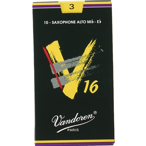 Vandoren V16 Alto Saxophone Reeds- Choose Strength