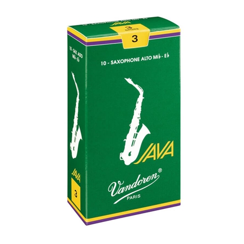 Vandoren JAVA Alto Saxophone Reeds- Choose Strength