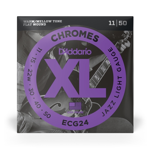 D'Addario Chromes Flatwound Set