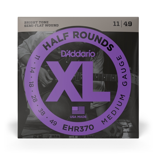 D'Addario Half-Round Strings