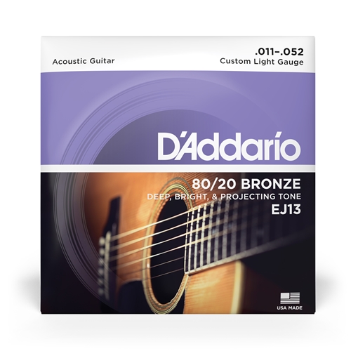 D'Addario 80/20 Bronze String Set