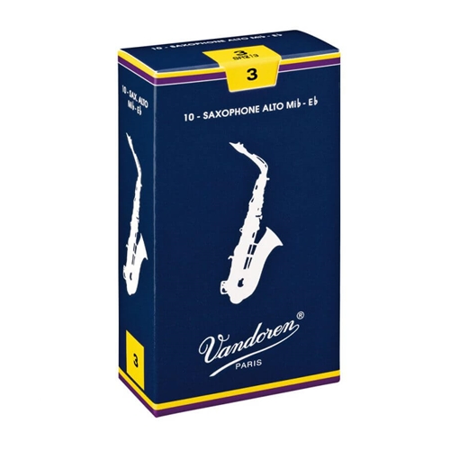 Vandoren Traditional Alto Sax Reeds- Choose Strength